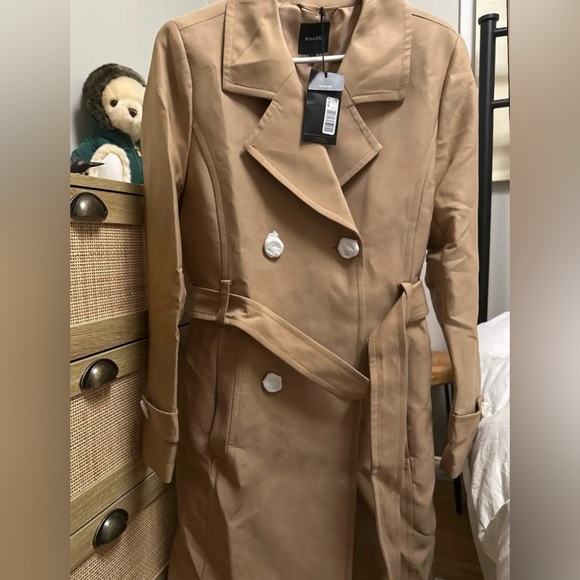 RW&Co trench coat 🤎 NWT - Picture 2 of 6